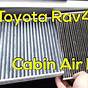2007 Toyota Rav4 Cabin Air Filter Replacement
