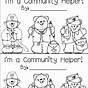 Printable Community Helpers Coloring Pages