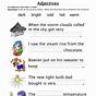 Descriptive Adjectives Worksheet 4th Grade