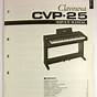 Yamaha Cvp 30 Owner Manual