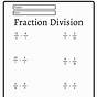 Division Fraction Worksheet