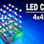 Led Cube 4x4x4 Circuit Diagram