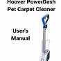 Hoover Powerdash User Manual Pdf