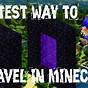 Fastest Way To Travel In Minecraft Survival