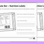 Nutrition Label Worksheet Answer Key Oreos