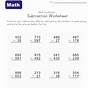Long Addition And Subtraction Worksheets