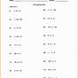 Equations With Fractions Worksheets