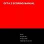Gfta-3 Manual Pdf