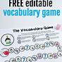 Vocabulary Games For 3rd Grade