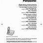 Panasonic Kxtg7623 User Manual