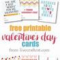 Valentine's Day Cards Printable For Students