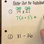 Factoring Using The Distributive Property Worksheets