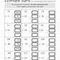 Estimating Differences Worksheet