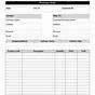 Pdf Order Form Template Free