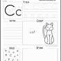 Letter C Worksheets Preschool