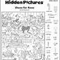 Find The Hidden Objects Worksheets