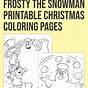 Frosty The Snowman Printable