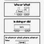 Kindergarten Sentence Frames