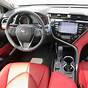 Toyota Camry Xse With Red Interior