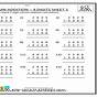Subtraction With Regrouping Worksheets 4th Grade