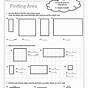 Finding The Area Worksheets