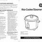 Manual Of Rice Cooker