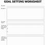 Therapy Goal For The Day Worksheet