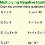 How To Divide With Negative Numbers