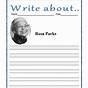 Printable Rosa Parks Worksheets