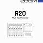 Zoom Livetrak L20 Manual