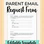 Room Parent Introduction Email