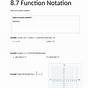 Function Notation Algebra 1 Worksheet Pdf