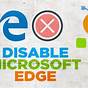 Disable Microsoft Edge Windows 11 2023