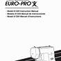 Euro Pro Kc271lc Owner's Manual
