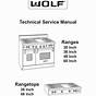 Wolf Range Service Manual