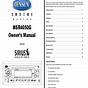 Asa Electronics Aquatronics Ms 850 Owner's Manual