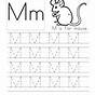 Letter M Preschool Worksheets