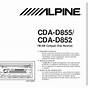 Alpine Cda W925e User Guide Manual