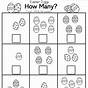 Preschool Easter Math Worksheets