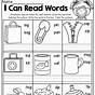 Cvc Word Practice Worksheet Kindergarten