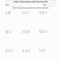 Fractions Operations Worksheet