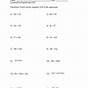 Gcf Worksheet Algebra 1