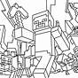 Printable Coloring Pages Minecraft