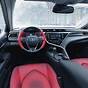 2023 Toyota Camry Se Red Interior