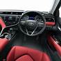 2023 Toyota Camry Black With Red Interior