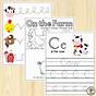 Farm Worksheet For Preschool