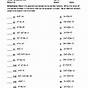 Factoring Trinomials Worksheet Printable