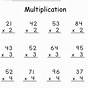 Multiplying Multi Digit Numbers Worksheet