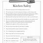 Printable Kitchen Safety Worksheets Pdf