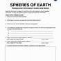 Earth's Spheres Worksheet 5th Grade